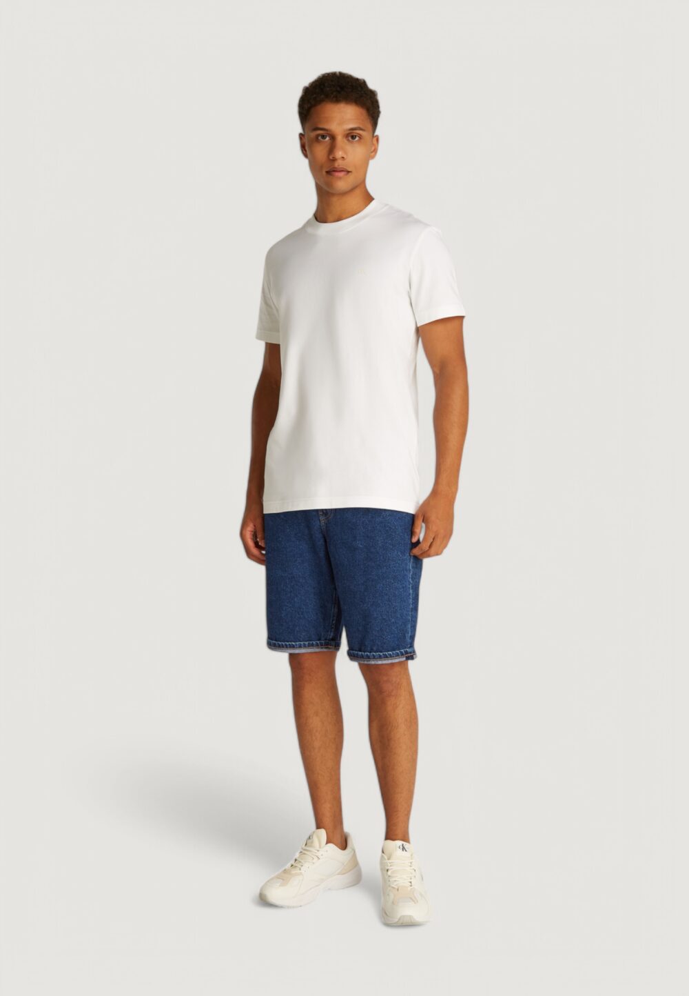 Bermuda Calvin Klein Jeans regular Denim scuro - Foto 2