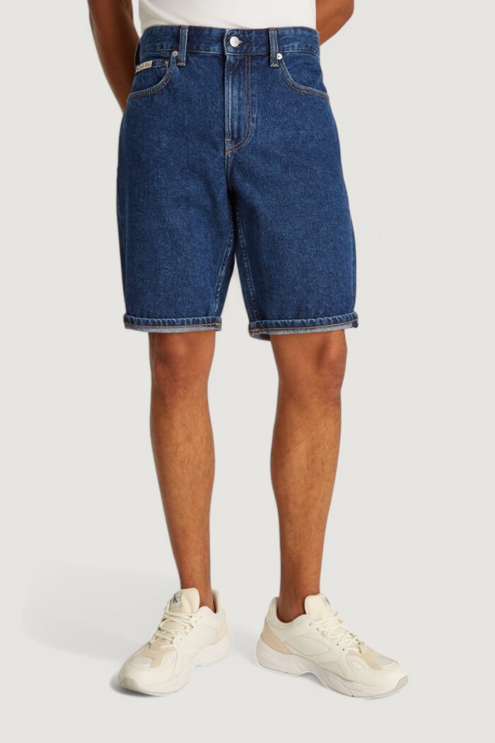 Bermuda Calvin Klein Jeans regular Denim scuro
