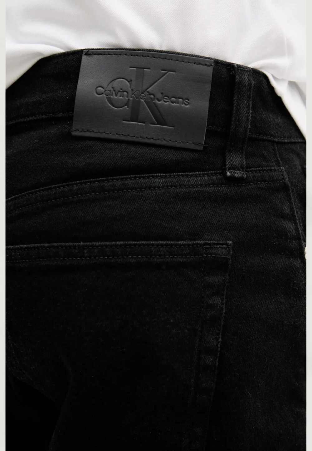 Bermuda Calvin Klein Jeans regular Nero - Foto 4
