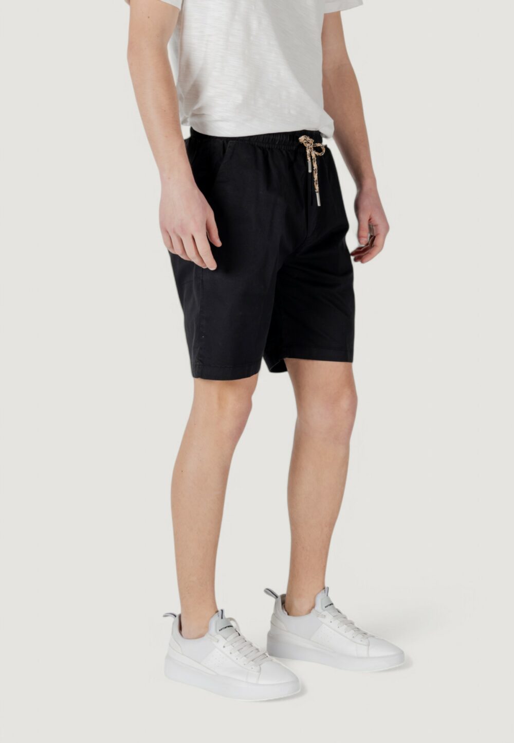 Bermuda Gianni Lupo Nero - Foto 4
