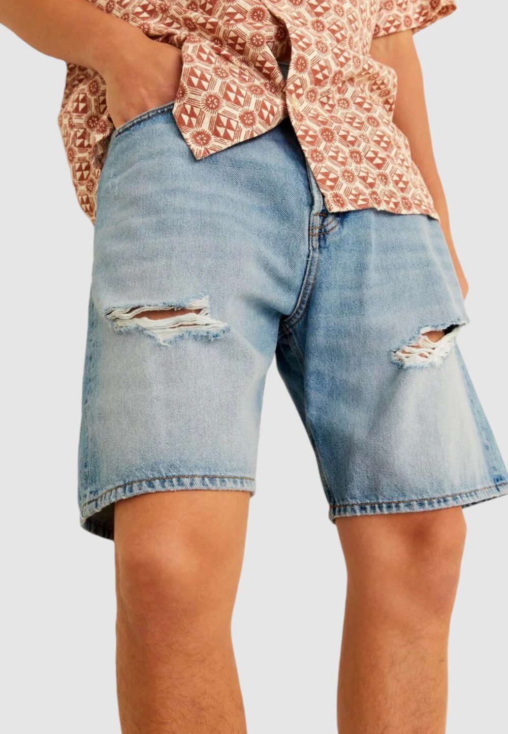 Bermuda Jack Jones jjitony jjoriginal shorts sq 537 sn Denim chiaro - Foto 1