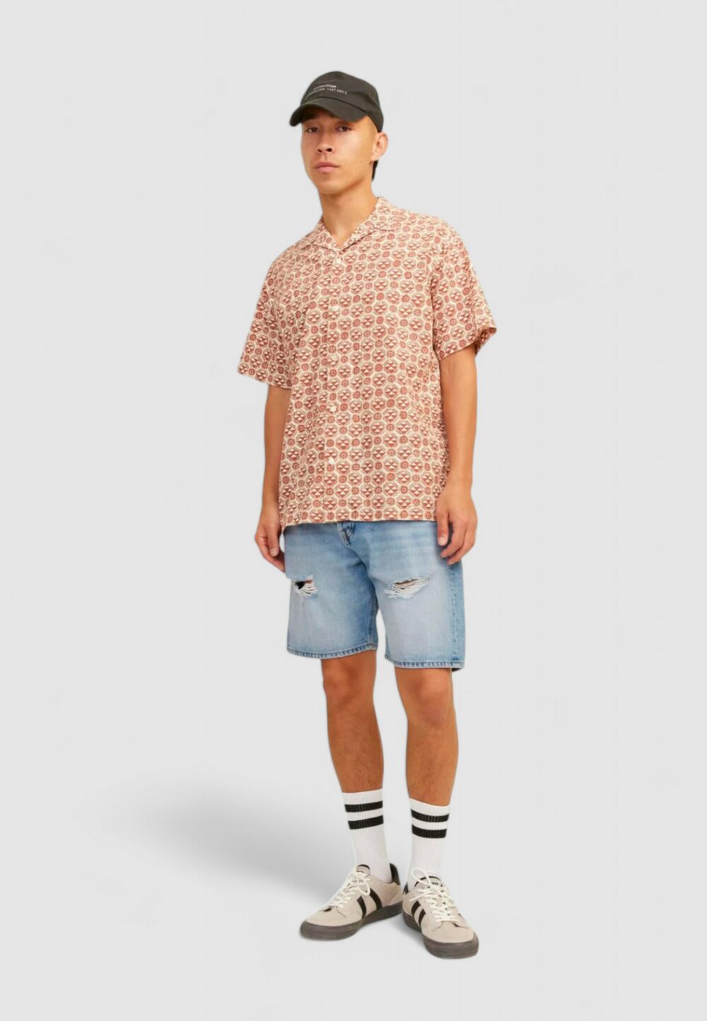 Bermuda Jack Jones jjitony jjoriginal shorts sq 537 sn Denim chiaro - Foto 3
