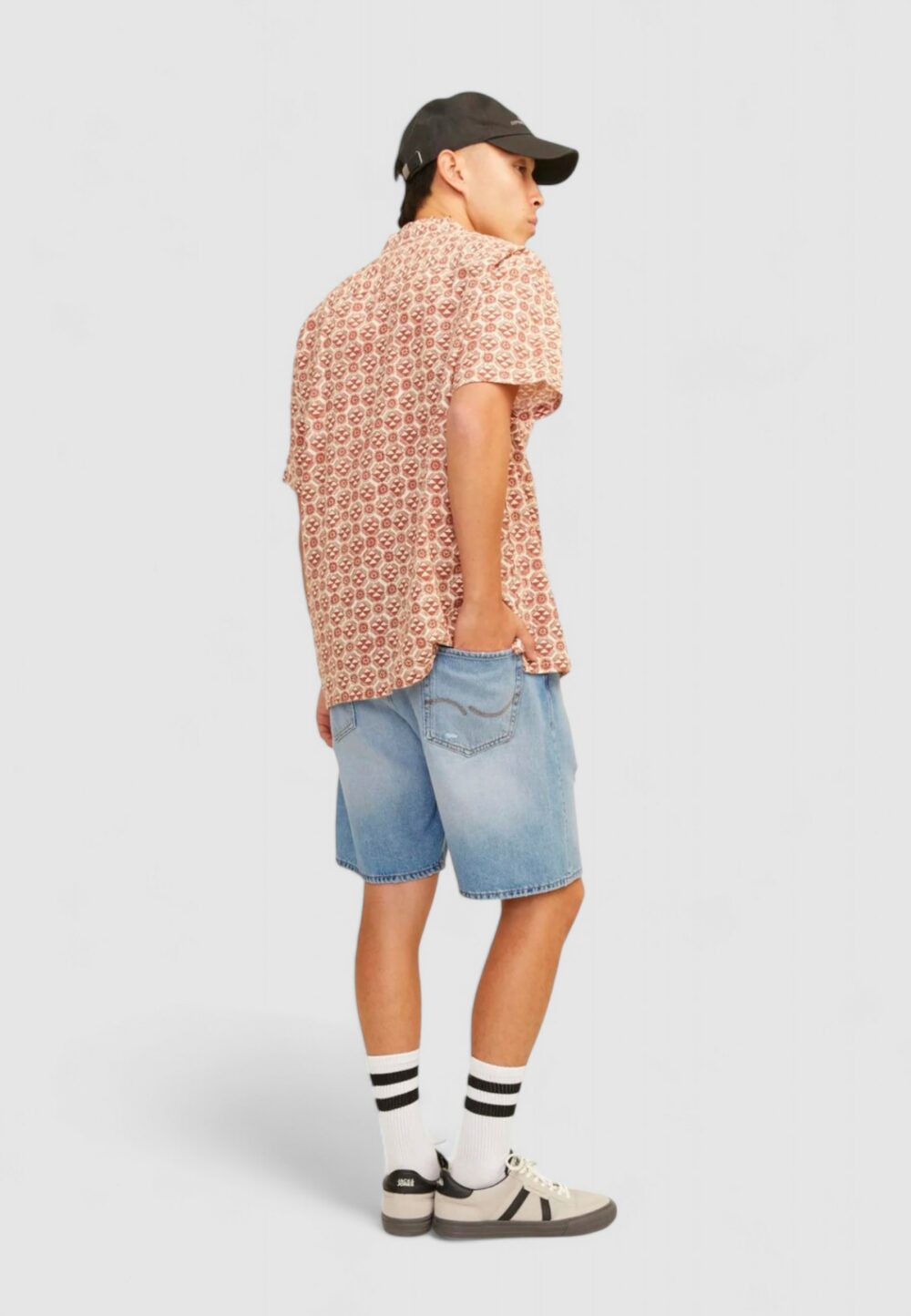 Bermuda Jack Jones jjitony jjoriginal shorts sq 537 sn Denim chiaro - Foto 4