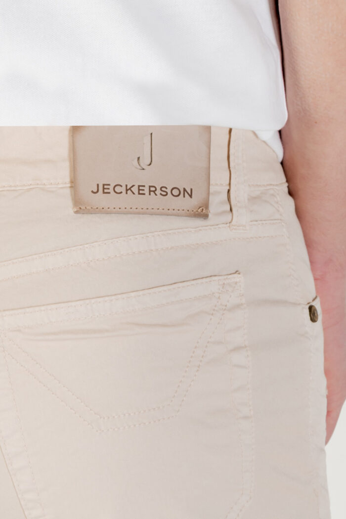 Bermuda Jeckerson jayden 5 tasche toppa slim Beige chiaro