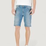 Bermuda Jeckerson jayden 5 tasche toppa slim Denim chiaro - Foto 1