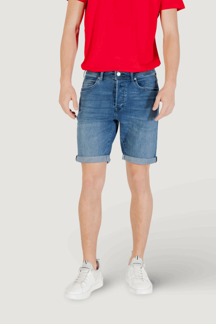 Bermuda Replay  Blue Denim