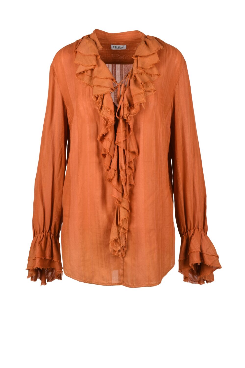 Blusa manica corta Dondup Ruggine - Foto 1