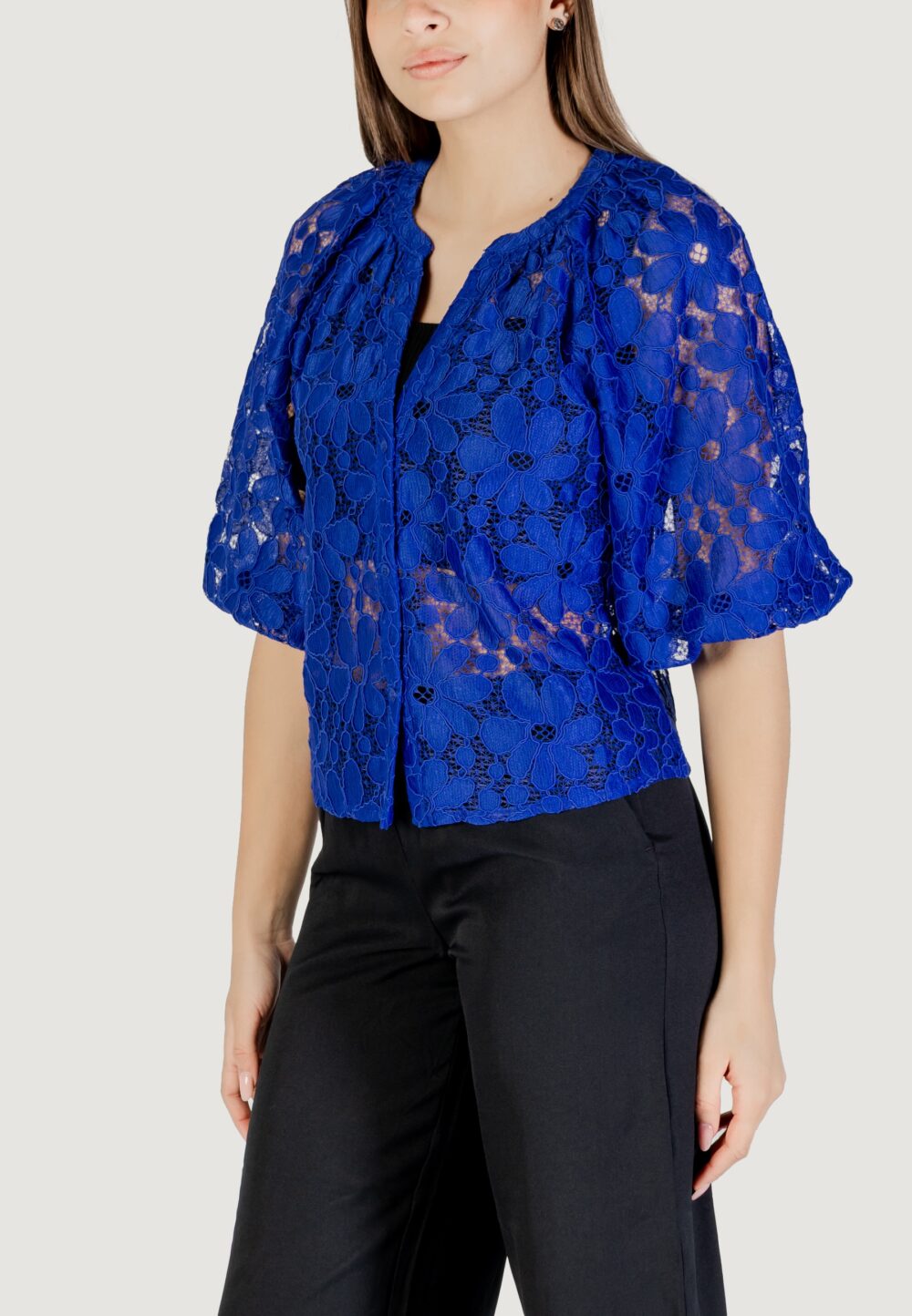 Bluse manica lunga Desigual blus_musas Blu - Foto 2