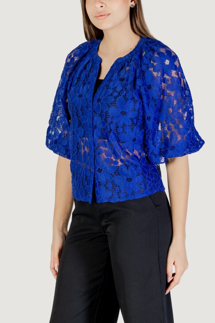 Bluse manica lunga Desigual blus_musas Blu