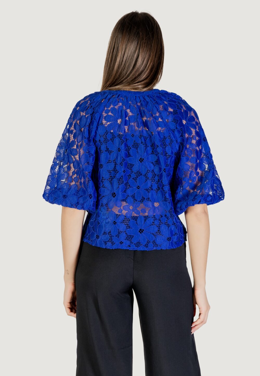 Bluse manica lunga Desigual blus_musas Blu - Foto 4