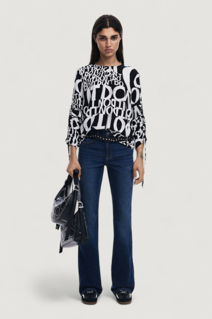 Bluse manica lunga Desigual blus_dione Nero