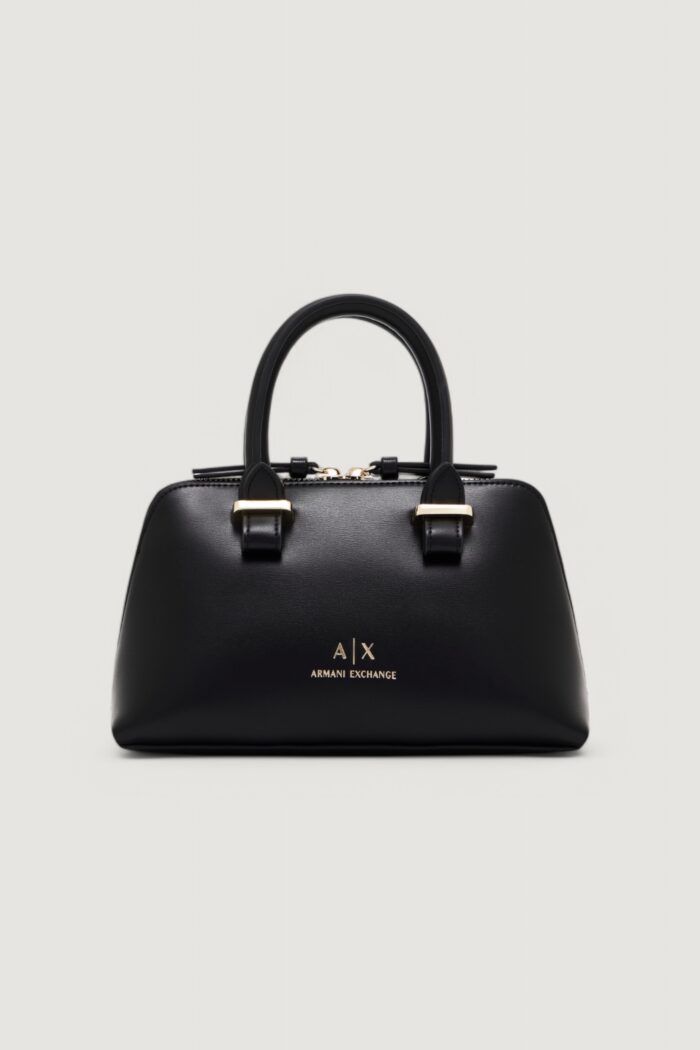 Borsa Armani Exchange shopping Nero