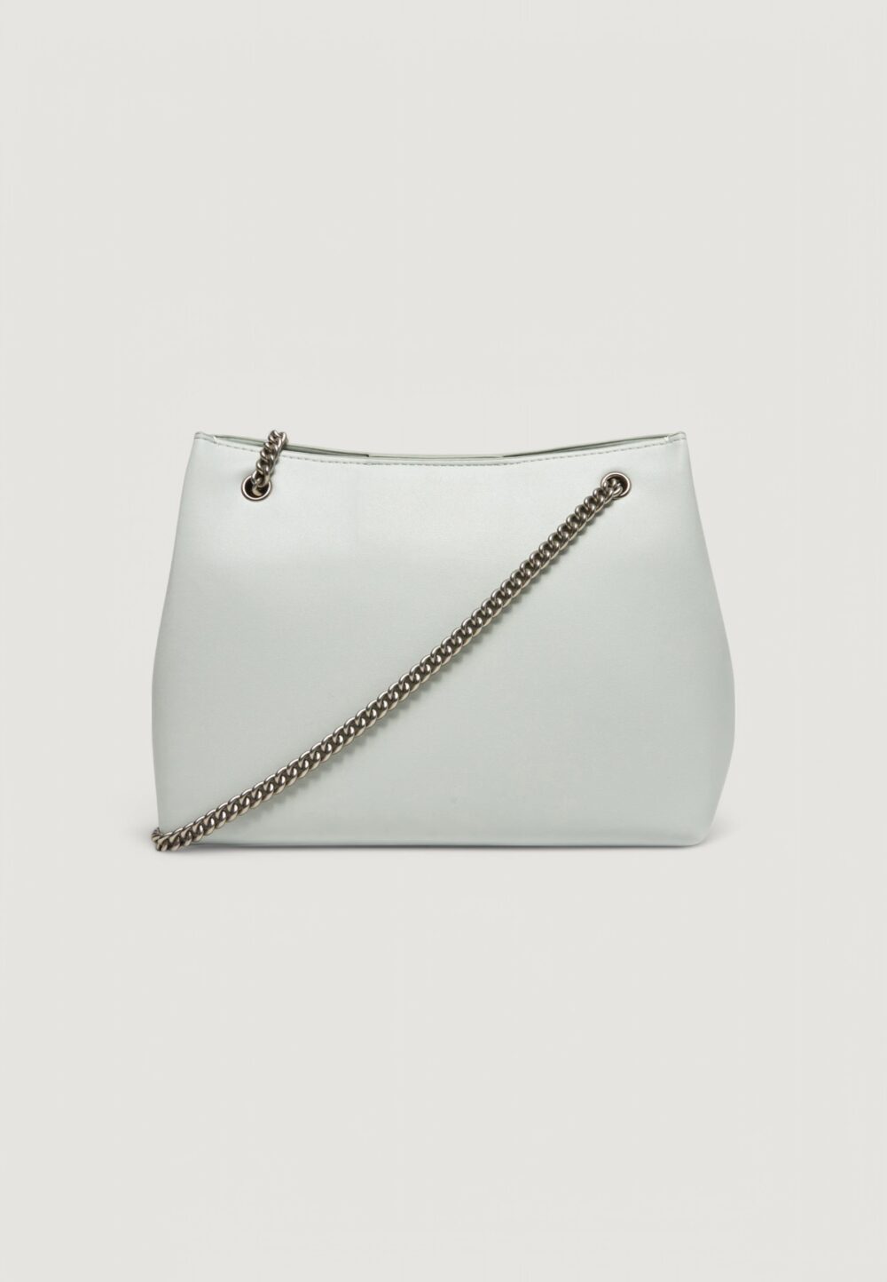 Borsa Calvin Klein Jeans sculpted chain shoulder Grigio Chiaro - Foto 4