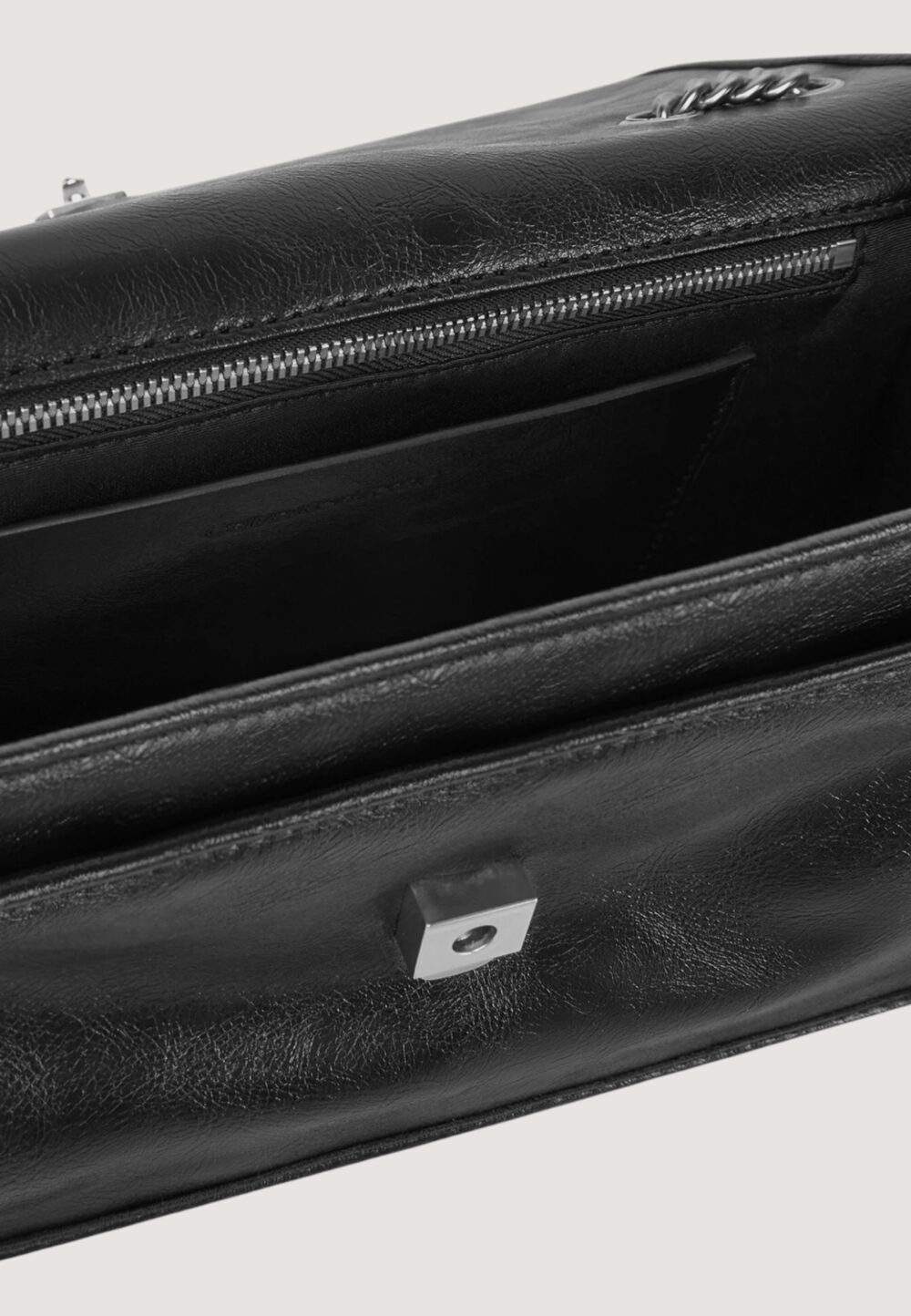 Borsa Calvin Klein Jeans chain ew flap conv chain Nero - Foto 5