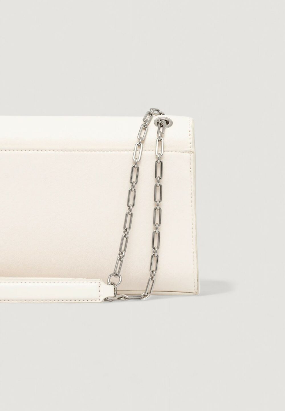 Borsa Calvin Klein ck medium conv chain Rosa - Bianco - Foto 3