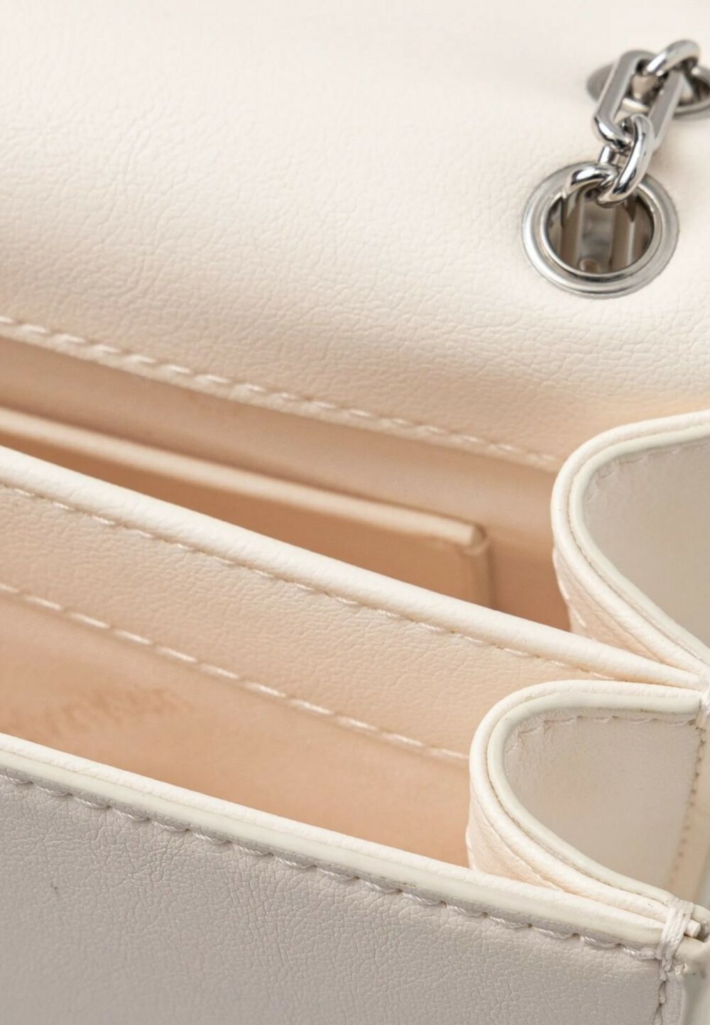Borsa Calvin Klein ck medium conv chain Rosa - Bianco - Foto 5