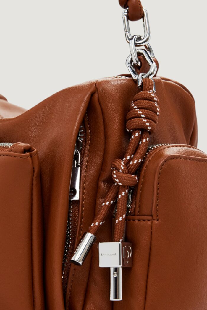 Borsa Desigual bag_half habana camel Beige scuro