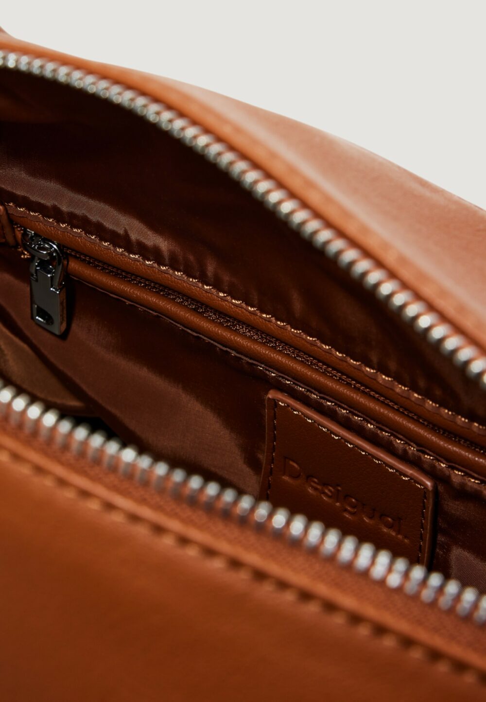 Borsa Desigual bag_half habana camel Beige scuro - Foto 5