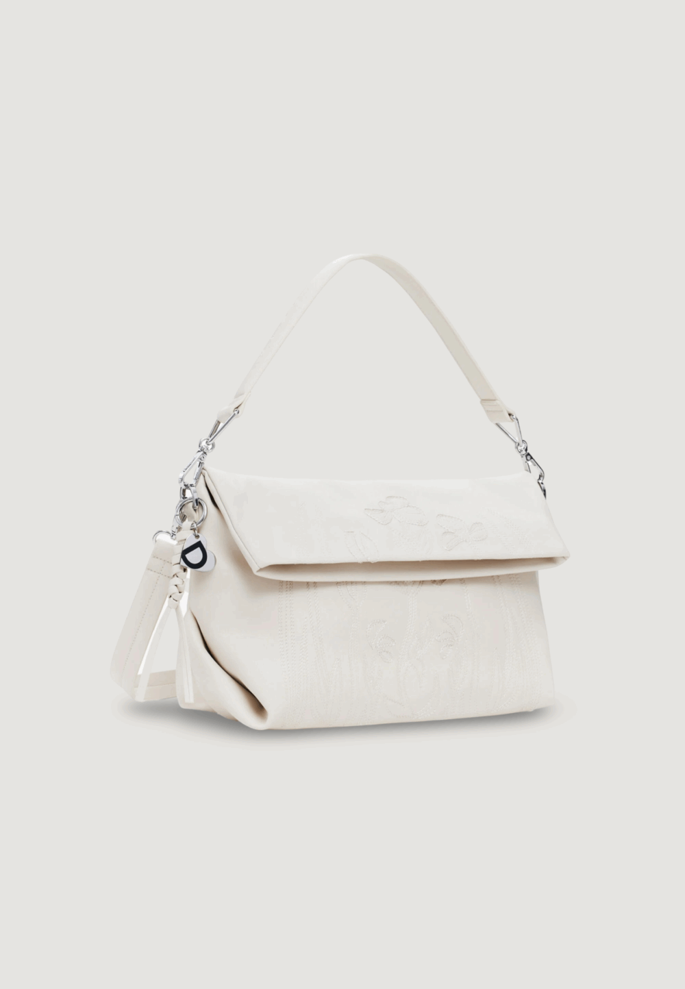 Borsa Desigual bag_loverty 4.0 etherea Bianco - Foto 2