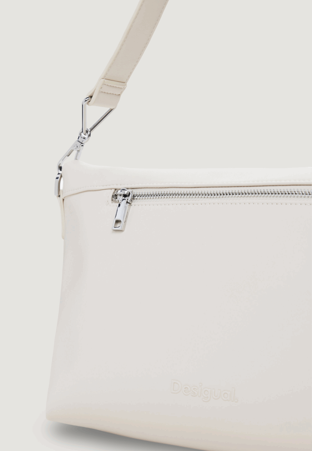 Borsa Desigual bag_loverty 4.0 etherea Bianco - Foto 4