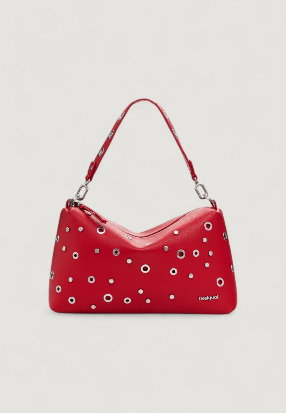 Borsa Desigual bag_rebel bergamo red Rosso - Foto 4