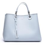 Borsa Emporio Armani Celeste - Foto 1