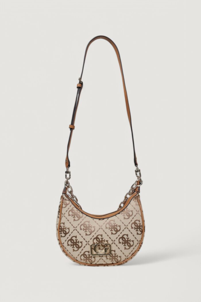 Borsa Guess circe hobo shoulder Beige