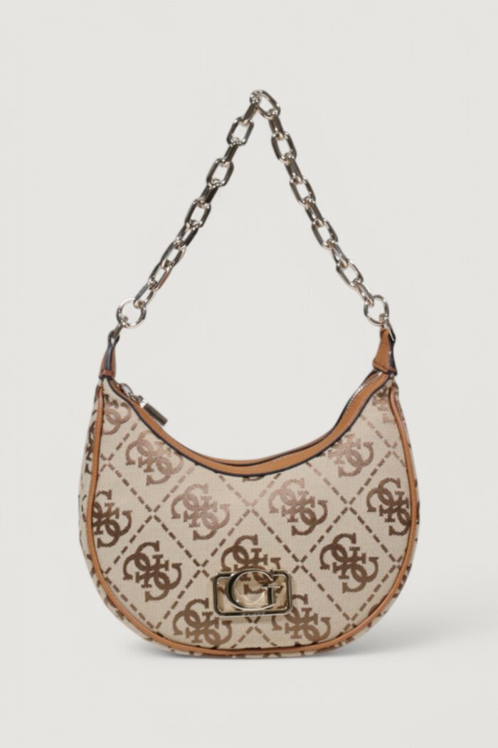 Borsa Guess circe hobo shoulder Beige