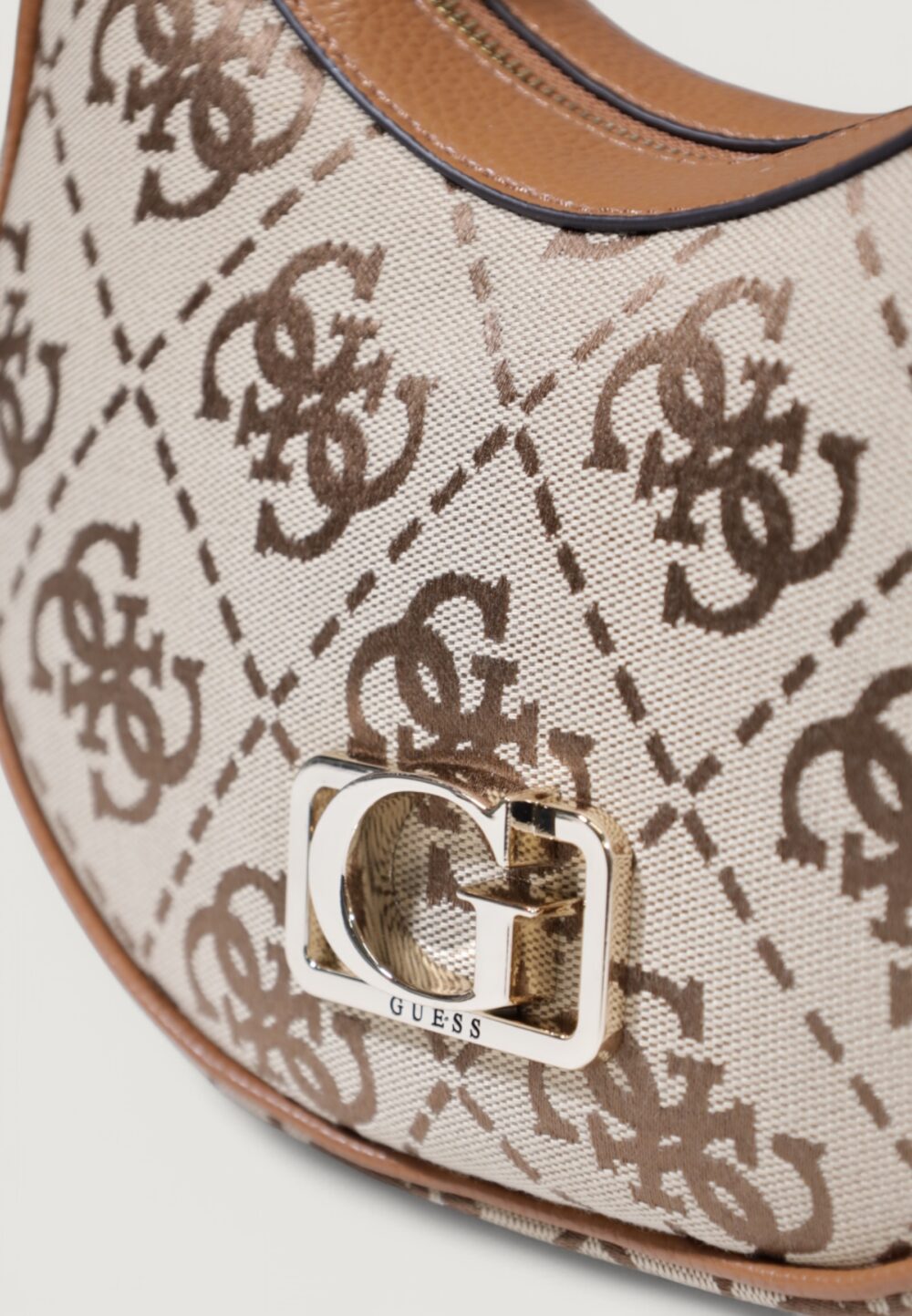 Borsa Guess circe hobo shoulder Beige - Foto 3