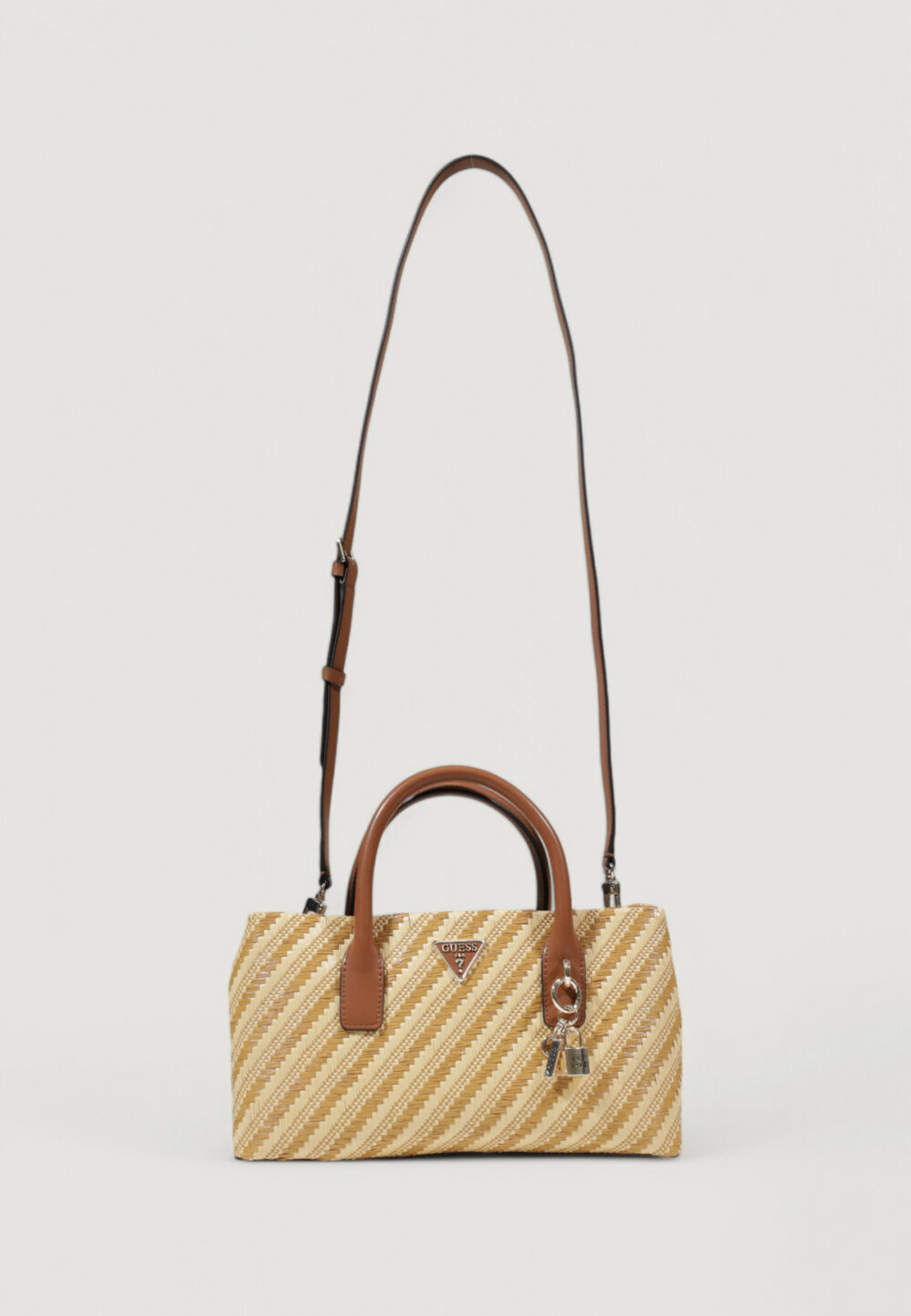 Borsa Guess emelda crossbody Beige - Foto 1