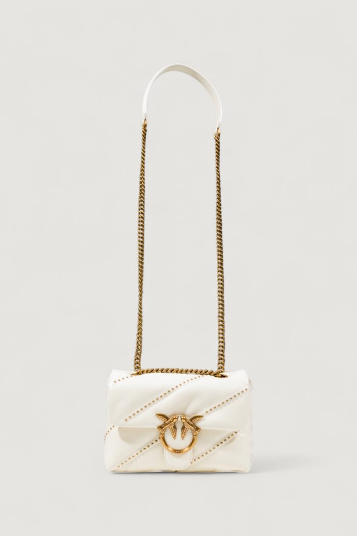 Borsa Pinko love puff mini cl Bianco