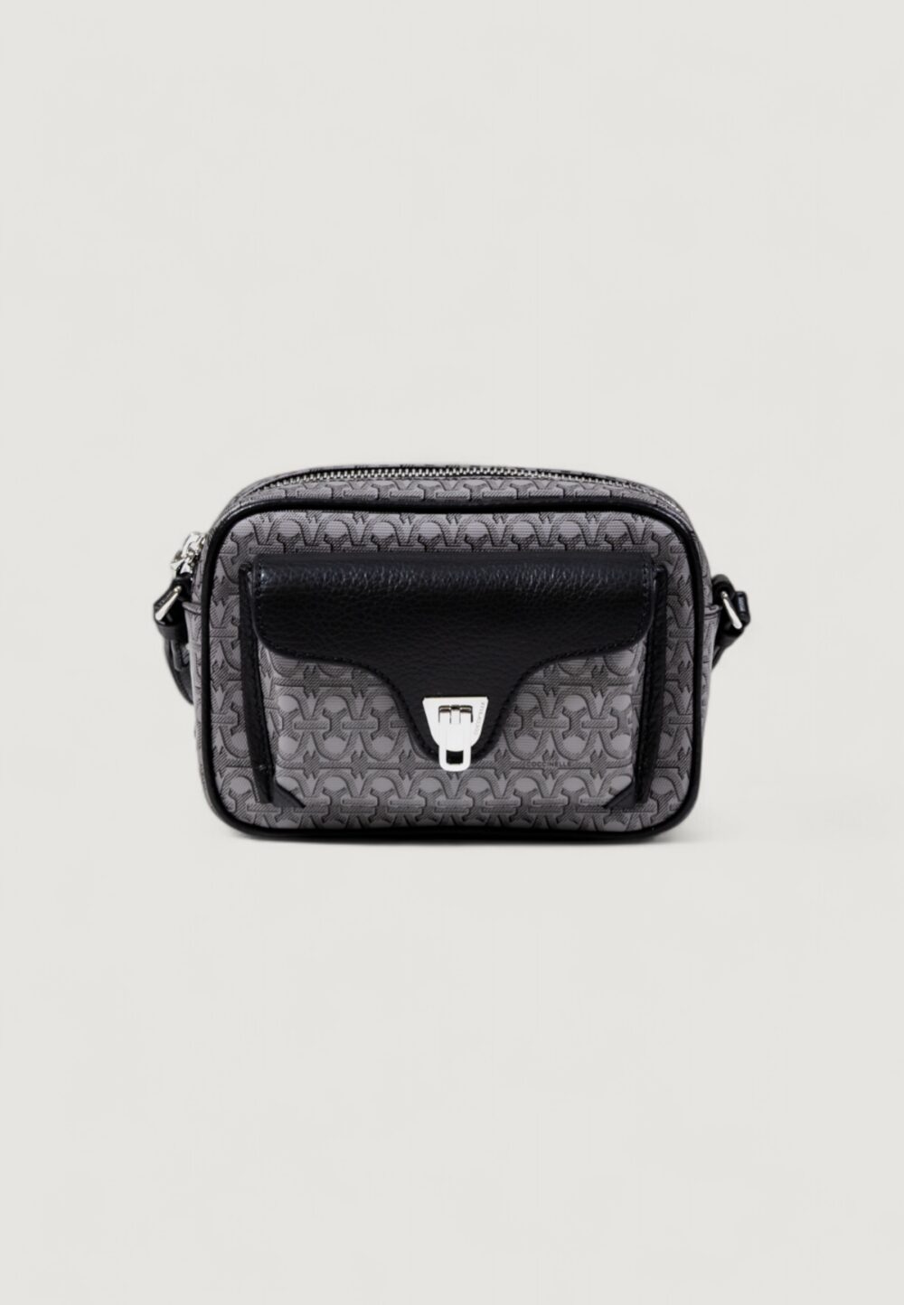 Borsa Coccinelle coccinelle beat coat.mono Grigio - Nero - Foto 2
