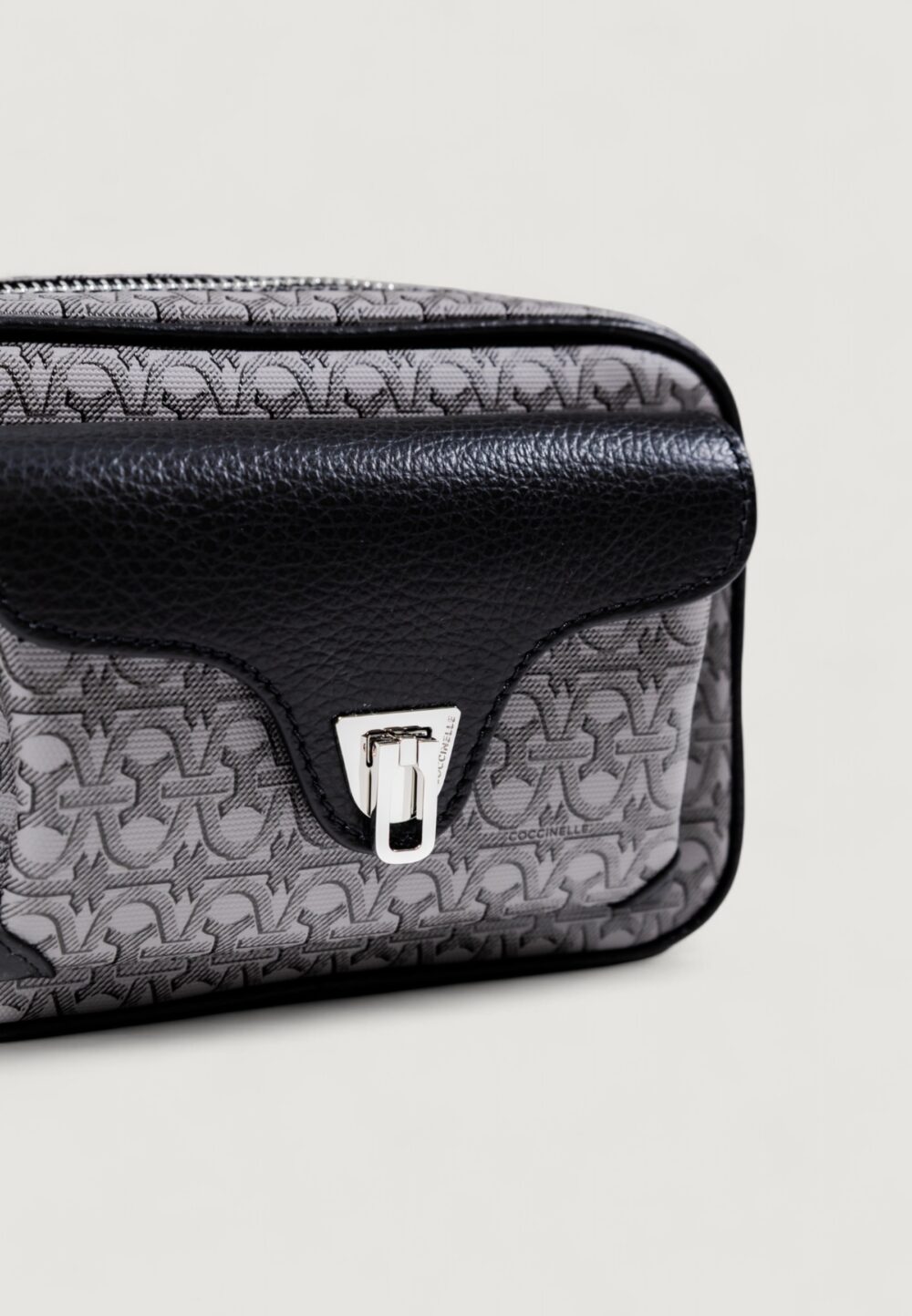 Borsa Coccinelle coccinelle beat coat.mono Grigio - Nero - Foto 3
