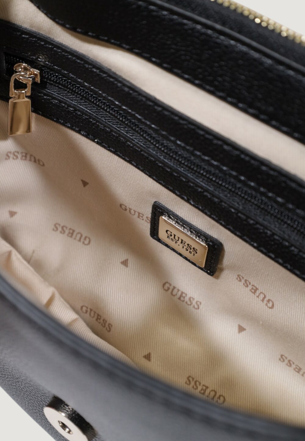 Borsa Guess silvye bucket Nero - Foto 5