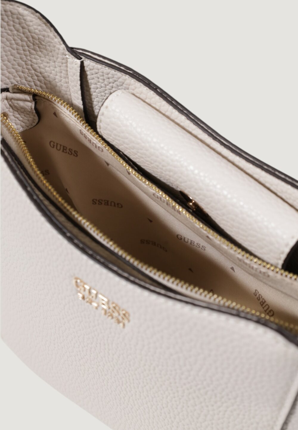 Borsa Guess brenton bucket Panna - Foto 4