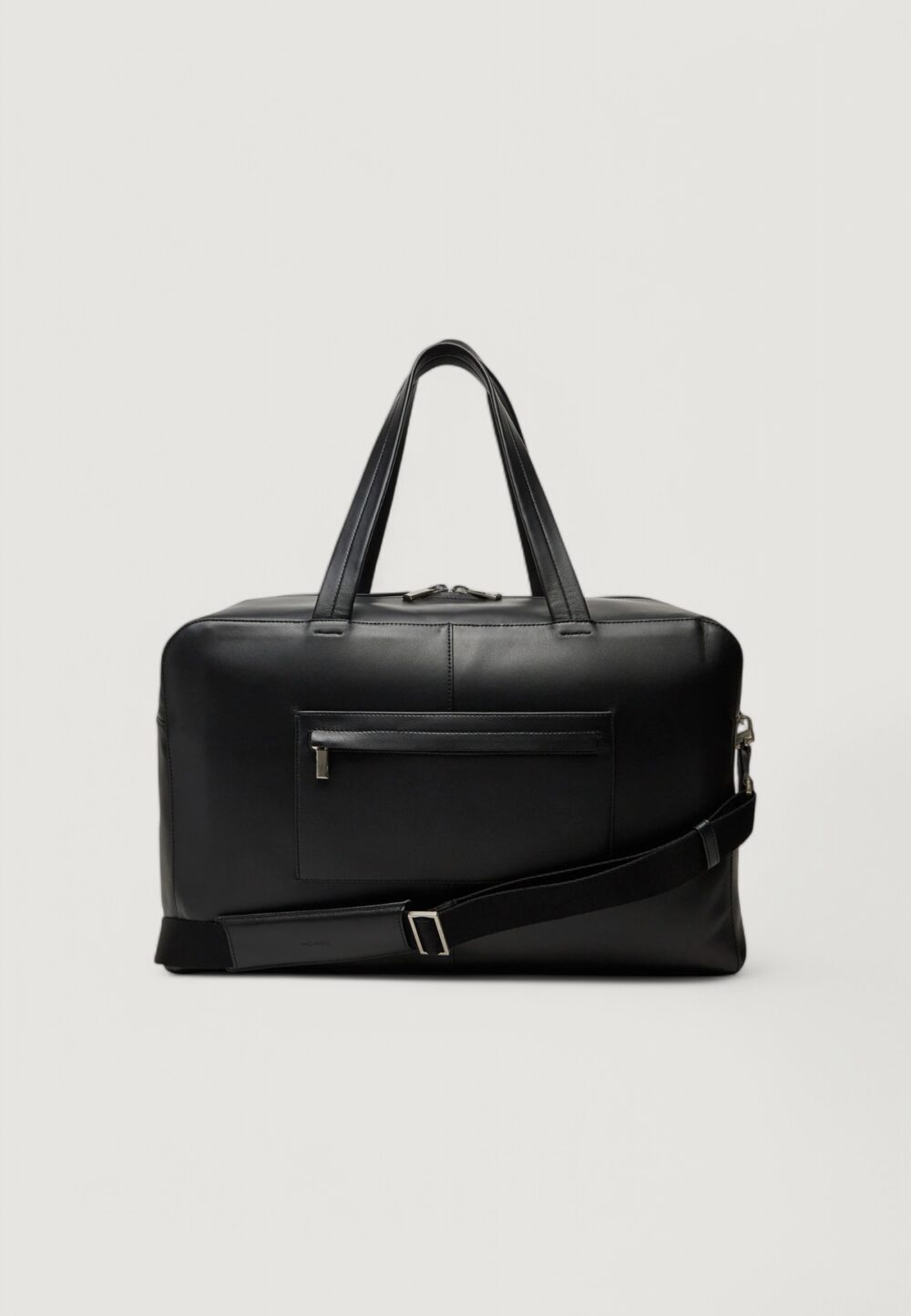 Borsone Calvin Klein ck premium leather weekender Nero - Foto 3