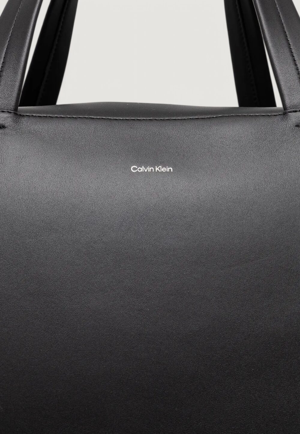 Borsone Calvin Klein ck premium leather weekender Nero - Foto 4