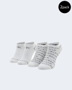 Calzini Calvin Klein sneaker 2p all Bianco - Foto 1