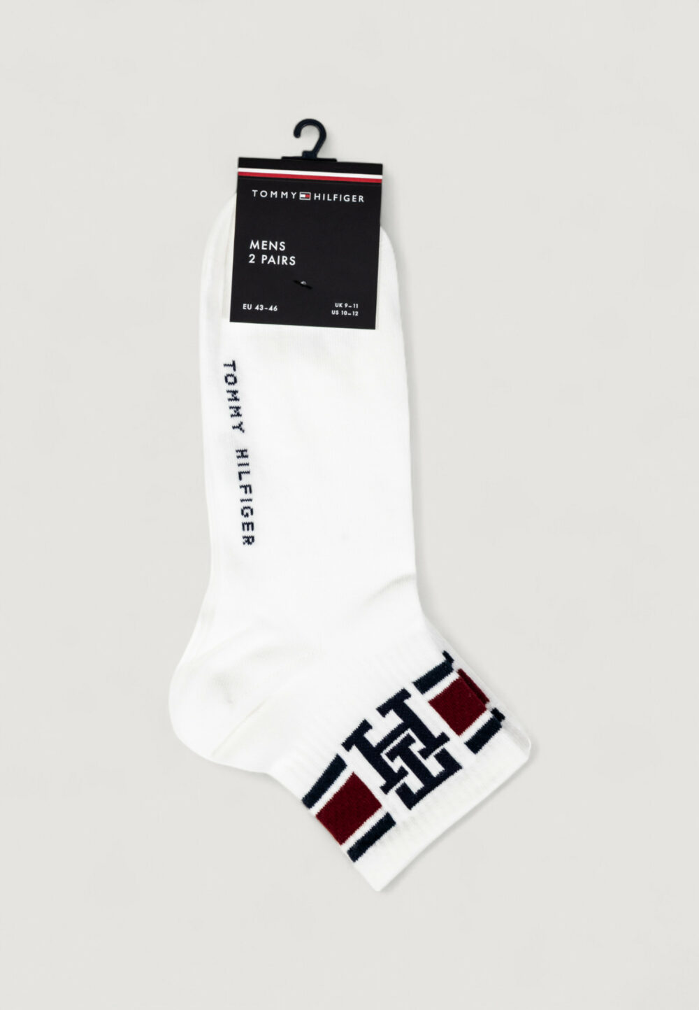 Calzini corti Tommy Hilfiger th men quarter 2p sport Bianco - Foto 2