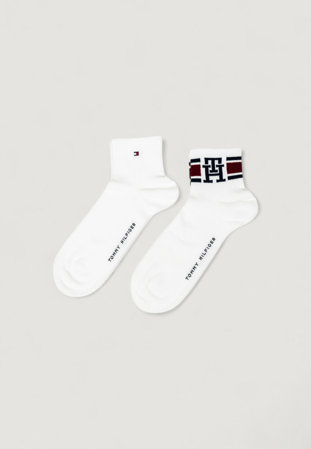 Calzini corti Tommy Hilfiger th men quarter 2p sport Bianco - Foto 1