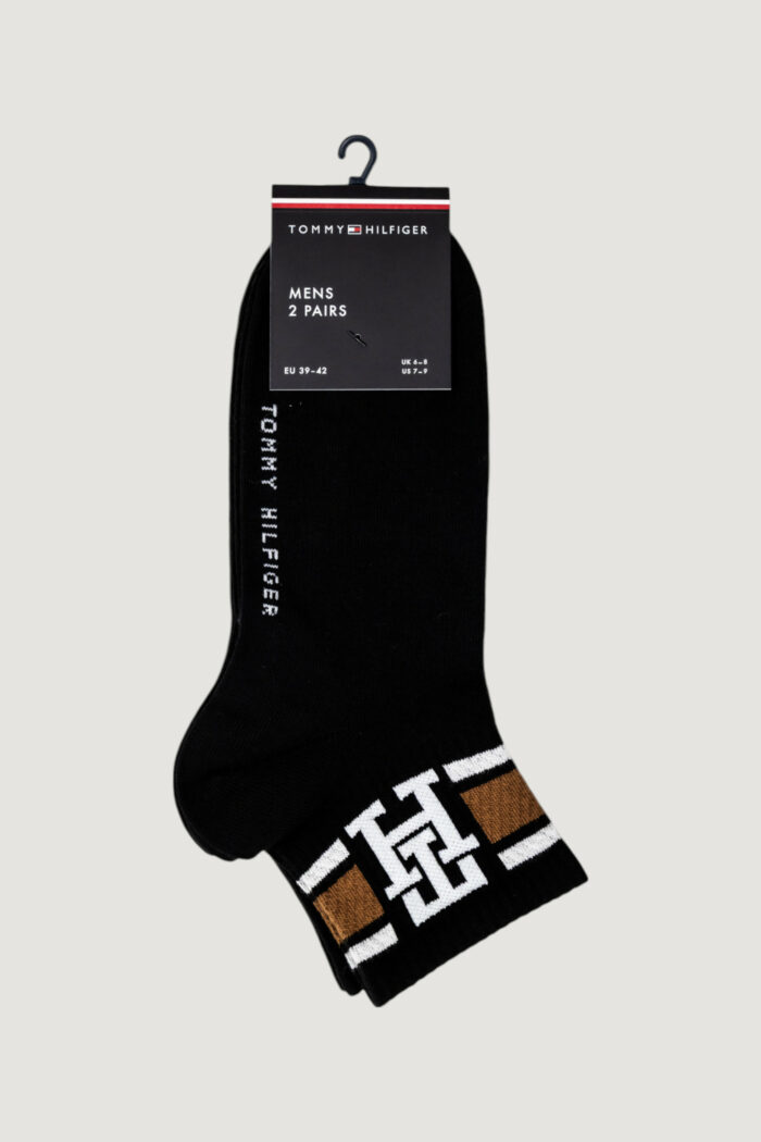 Calzini corti Tommy Hilfiger th men quarter 2p sport Nero