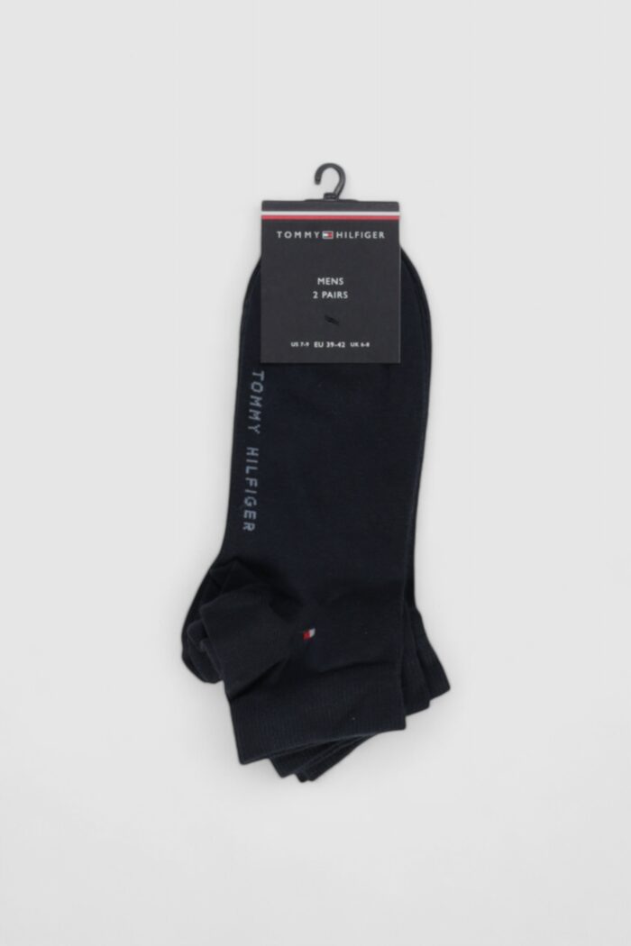 Calzini corti Tommy Hilfiger quarter 2p Nero
