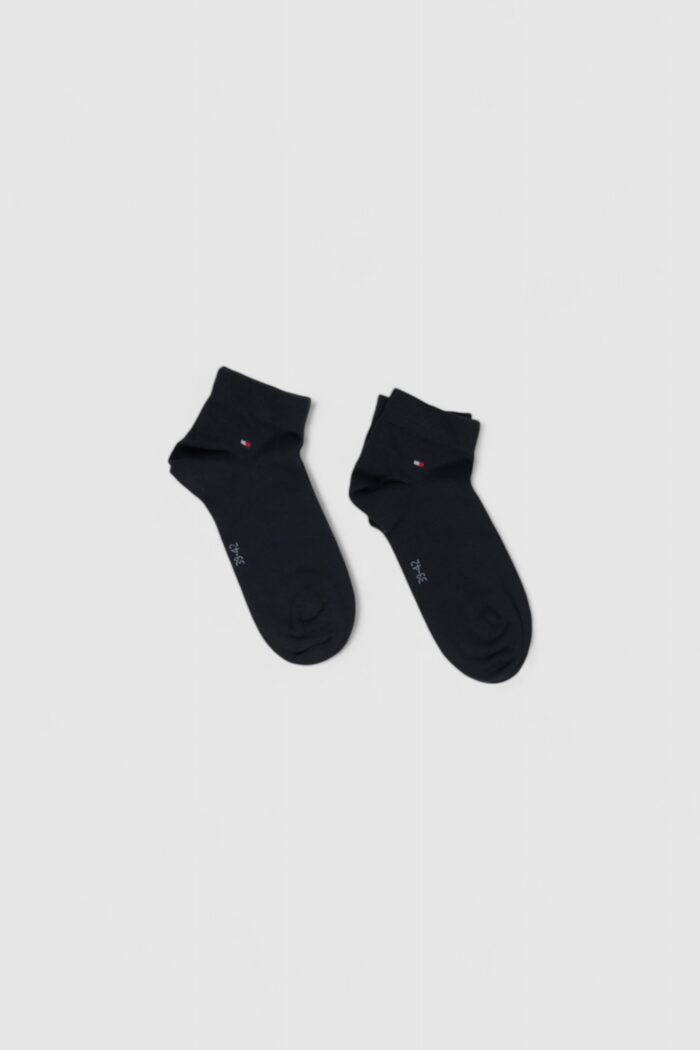 Calzini corti Tommy Hilfiger quarter 2p Nero