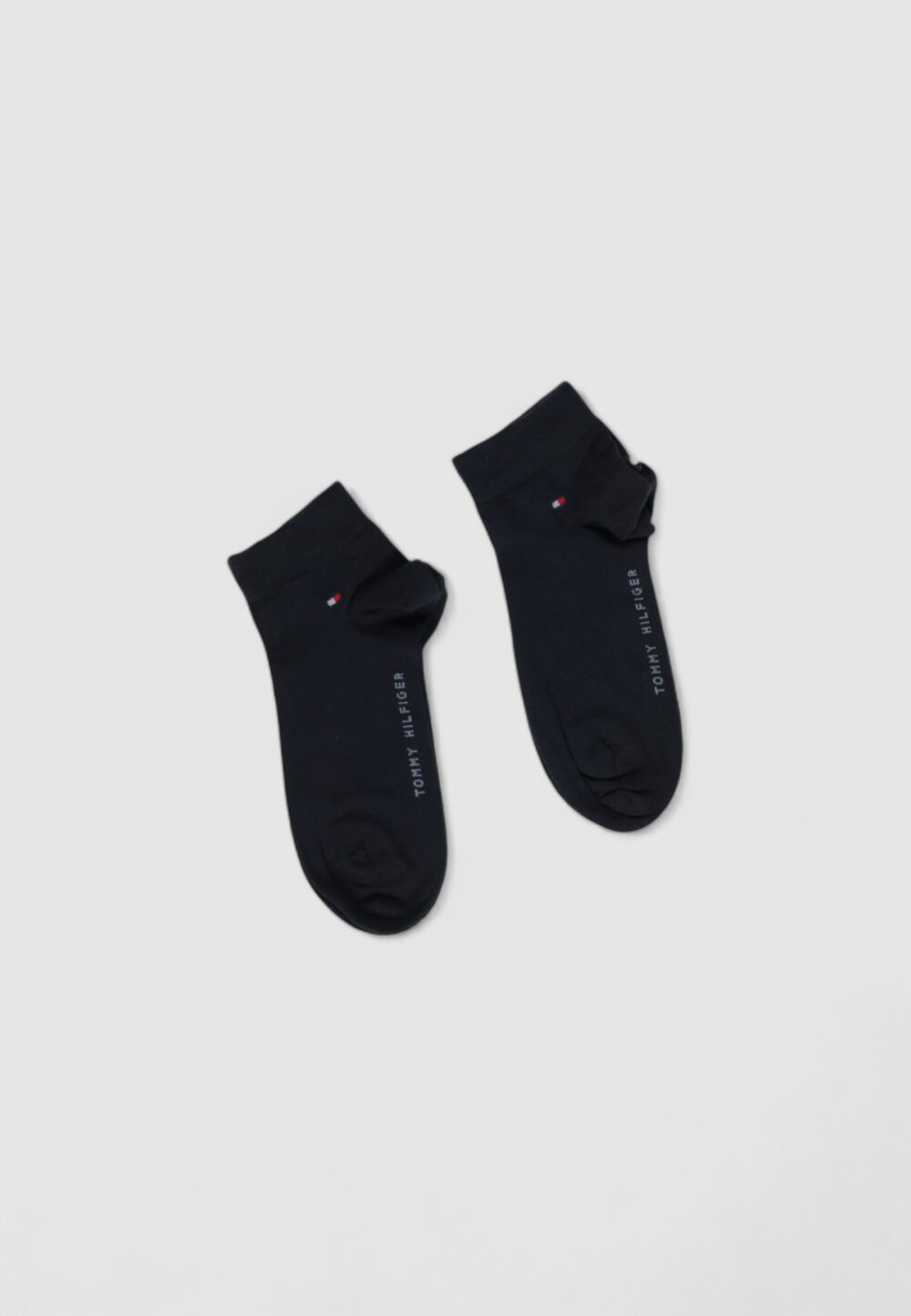 Calzini corti Tommy Hilfiger quarter 2p Nero - Foto 3