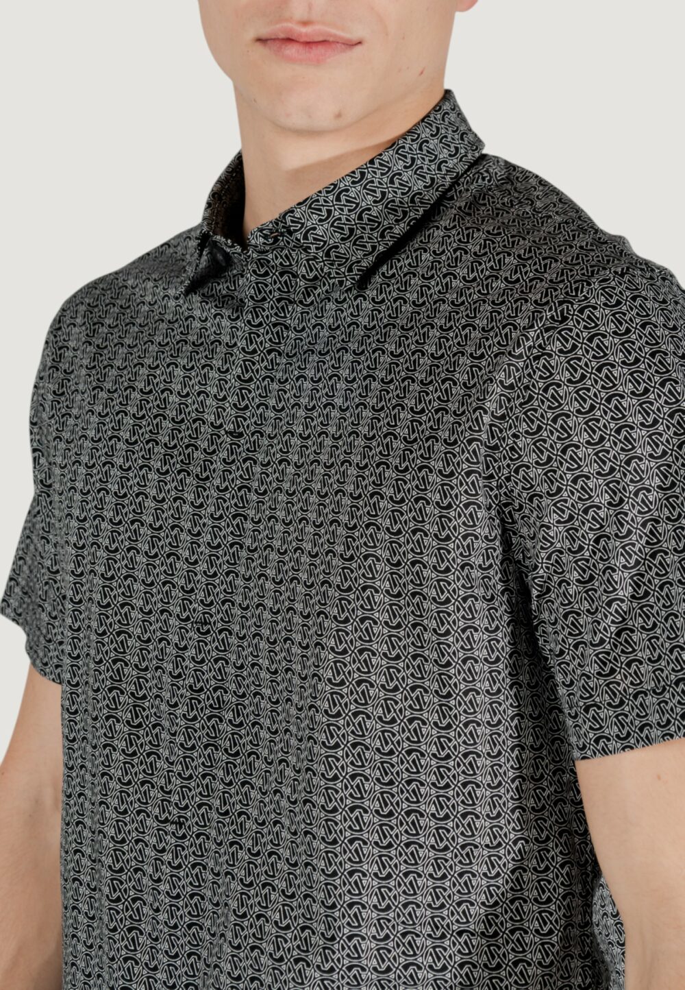Camicia manica corta Armani Exchange Nero - Foto 2