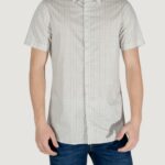 Camicia manica corta Armani Exchange Panna - Foto 1