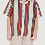 Camicia manica corta Gianni Lupo Beige - Foto 1