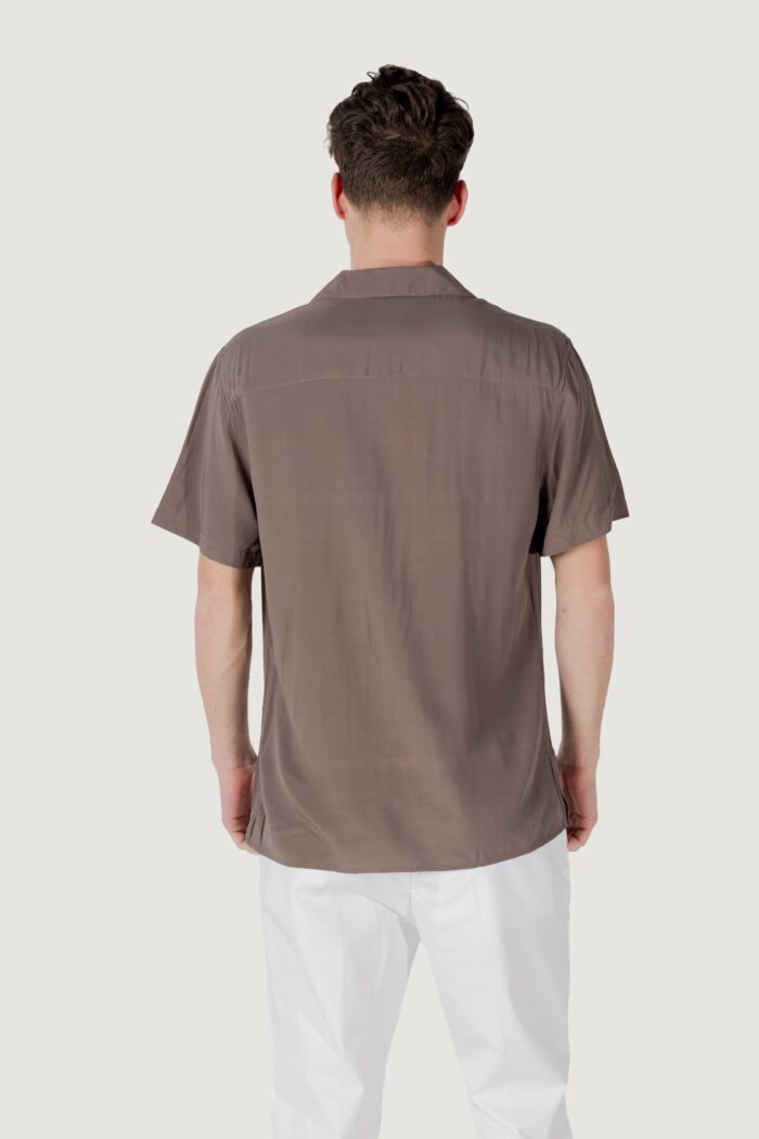Camicia manica corta Gianni Lupo  Terra – Fango