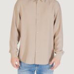 Camicia manica lunga Antony Morato shirt napoli regular fit Beige - Foto 1