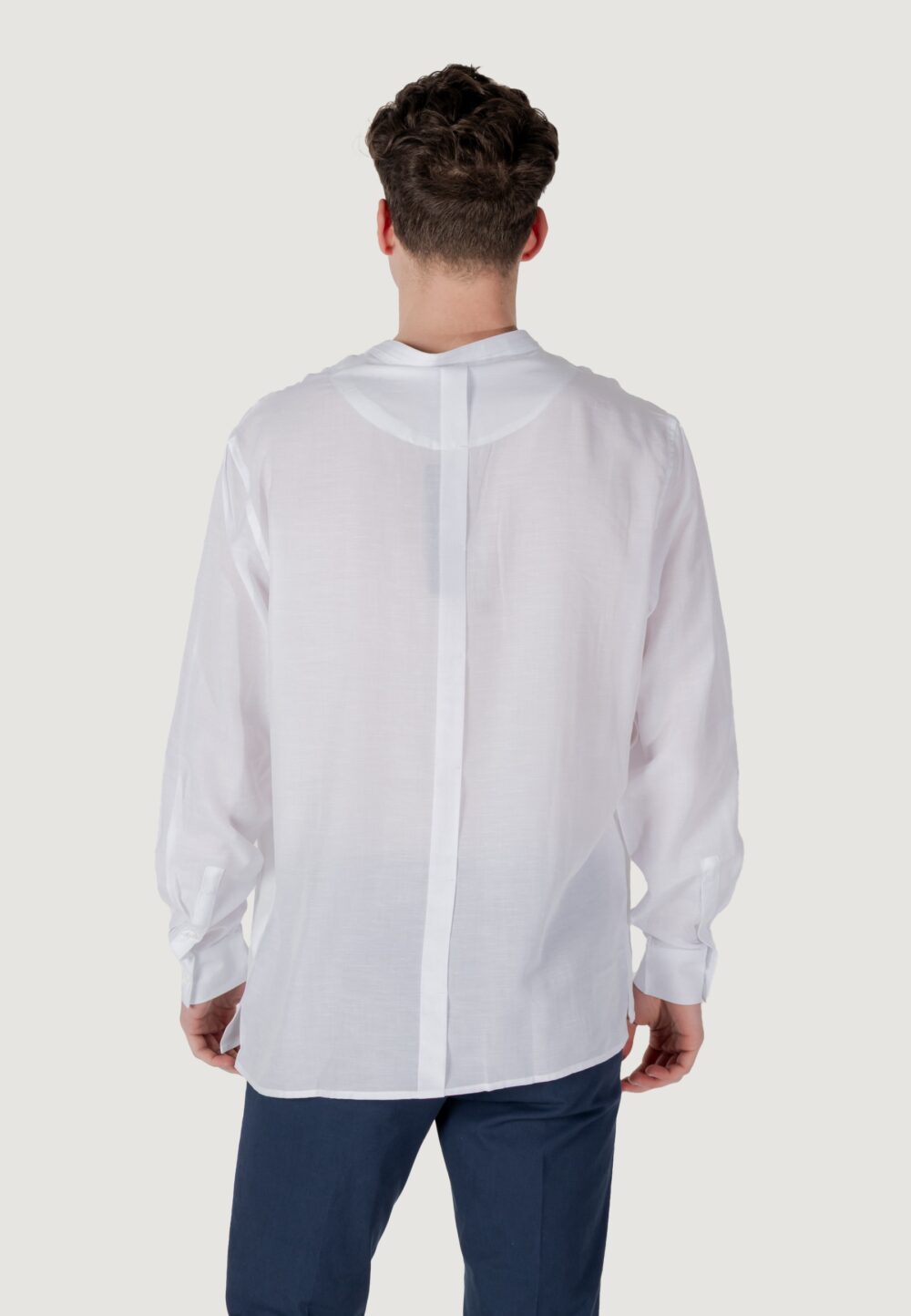 Camicia manica lunga Antony Morato kilis relaxed fit Bianco - Foto 3